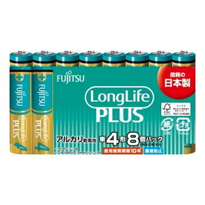 FDK �x�m�� ���d�r FUJITSU LongLifePLUS �P4 LR03LP(8S) 8�{(����s��)