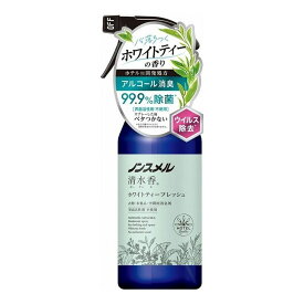 【単品6個セット】 白元アース ノンスメル清水香 ホワイトティーフレッシュの香り 本体400mL(代引不可)【送料無料】