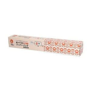 【単品4個セット】 KB102底マチ付きジッパーバッグL横長タイプ ジャパックス(代引不可)【ポイント10倍】