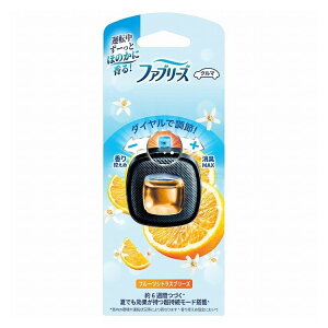 【単品5個セット】 ファブリーズ イージークリップフルーツシトラスブリーズ 芳香剤 車用 P&Gジャパン(代引不可)【ポイント10倍】【送料無料】