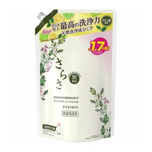 【単品4個セット】 さらさ洗剤ジェルつめかえ超ジャンボサイズ P&Gジャパン(代引不可)【ポイント10倍】【送料無料】