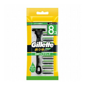 【単品6個セット】 P&Gジャパン ジレット剃り味+プラスやさしさ7Bホルダー付(代引不可)【ポイント10倍】【送料無料】