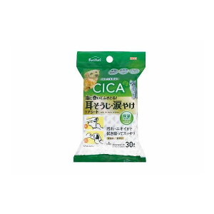 【単品4個セット】 ライフ堂 フリフリ耳そうじ・涙やけケアシート30枚(代引不可)