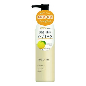 【単品18個セット】 ウテナ ゆず油 ヘアミルク 120G(代引不可)【ポイント10倍】【送料無料】
