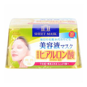 【単品2個セット】 コーセーコスメポート クリアターン HAエッセンスマスク ヒアルロン酸 30枚(代引不可)【ポイント10倍】【送料無料】