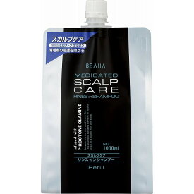 【単品19個セット】薬用スカルプケアリンスインシャンプー詰替用 1000ml 熊野油脂(代引不可)【送料無料】