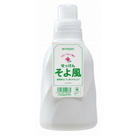 【単品16個セット】そよ風液体せっけん 1,100ml ミヨシ石鹸(代引不可)【送料無料】