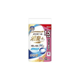 【単品11個セット】エリエール消臭+トイレットティシュー芯からしっかり香るフレッシュクリアの香りたっぷり長持ち12R(ダブル) 大王製紙【送料無料】