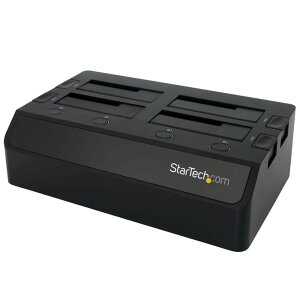 StarTech n[hfBXN4䓋ڃhbLOXe[V USB 3.0ڑ N[h^2.5/3.5C`HDD/SDDX^h SATA(6Gbps) UASPΉ pt@2 SDOCK4U33(s)