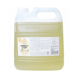 パックス 洗濯用石けんソフト 無香料 詰替用 4000mL