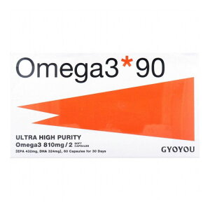 GYOYOU Omega3 90 �\�t�g�J�v�Z�� 450mg 60���� �I���K3 EPA DHA �T�v�������g�y�|�C���g10�{�z�y���������z