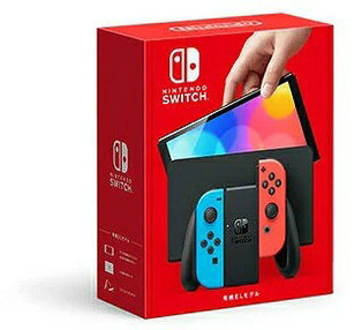 楽天市場】Nintendo Switch 有機ELモデル ネオンブルー・ネオンレッド 