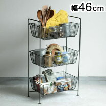 楽天市場】メッシュ 3段バスケットの通販