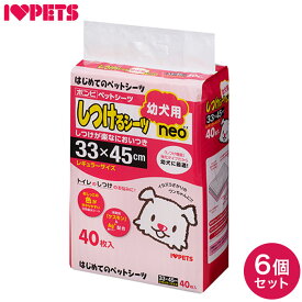 【6個セット】 ボンビアルコン しつけるシーツ 幼犬用 neo レギュラー 40枚 x6 240枚 ペットシーツ ペットシート トイレシーツ トイレシート 犬用 ペット用 使い捨て レギュラーサイズ【ポイント10倍】【送料無料】
