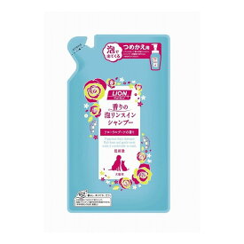 ライオン商事 ペットキレイ 香りの泡リンスインシャンプー 犬猫用 つめかえ 360ml【ポイント10倍】