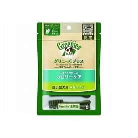 マースジャパンリミテッド グリニーズ プラス カロリーケア 超小型犬用 2-7kg 6本【ポイント10倍】