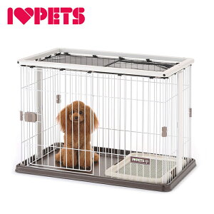 ボンビアルコン 犬用 サークル ケージ ホワイト スライドドア メッシュネット 天井ネット コンパクト 小型 木目 木目調 ウッド調 ウッドワンサークル 犬 犬用サークル【ポイント10倍】【送