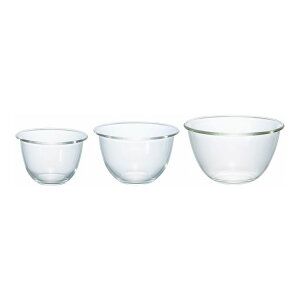 HARIO �n���I �ϔM�K���X���{�E��3�Z�b�g MXPN-3704 �����e��S/900ml M/1500ml L/2200ml �[�^ �~�L�V���O���₷�� �ϔM�K���X �{�E�� 3�_�Z�b�g