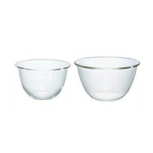 HARIO �n���I �ϔM�K���X���{�E��2�Z�b�g MXP-2606 �����e��1500ml 2200ml �����₷�� �ϔM�K���X�� �{�E�� 2�Z�b�g