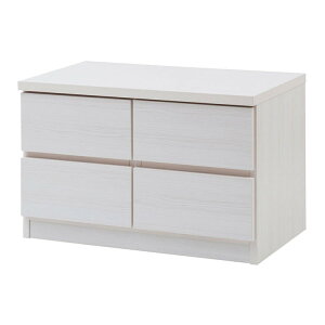 SQUARE キャビネット 幅70 ホワイト ロー 引出しタイプ ベンチチェスト ディスプレイ リビング ナチュラル ホワイト 木製 大容量 引出し スクエア ロータイプ スクエアキャビネット(代引不可)