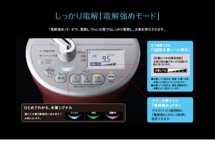 楽天市場】Panasonic(パナソニック) アルカリイオン整水器 浄水器 TK 