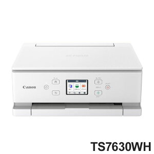 Canon �C���N�W�F�b�g�����@ PIXUS TS7630WH �z���C�g �C���N�W�F�b�g�v�����^�[ �v�����^�[ �L���m�� �I�t�B�X�y�|�C���g10�{�z�y���������z