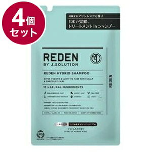 【単品4個セット】 リデンハイブリッドシャンプーR2詰替え400ml REDEN メンズ 男性 男性用 シャンプー スカルプ フケ 薄毛 頭皮ケア 抜け毛 臭い オイリー メンズシャンプー【ポイント10倍】【