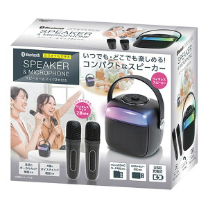 JIPłBluetoothXs[J[ JIP Xs[J[ }CN CXXs[J[ Bluetooth Cxg  AiEX 񎟉 p[eB ԓ i y LED s[ibcNu S02BS-002BKy