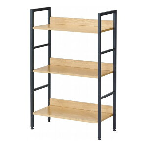 シンプルシェルフ3段 N-8867 パール金属【送料無料】