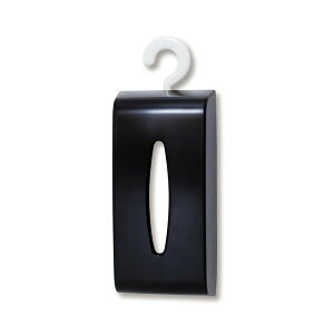 【5個セット】ティッシュケース ティッシュペーパーボックス ブラック(代引不可)【送料無料】