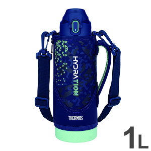 サーモス 真空断熱スポーツボトル 1L ネイビーミント FJS-1000F THERMOS保冷スポーツ子供 軽量 コンパクト魔法瓶(代引不可)【送料無料】