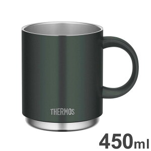 �T�[���X �^��f�M �}�O�J�b�v 450ml �t�H���X�g�O���[�� JDS-451 THERMOS �ۉ� �}�O ��e�� �ۗ� �H��@�Ή�(����s��)�y���������z