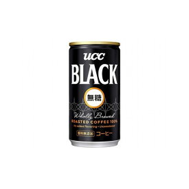 【まとめ買い】 UCC ブラック無糖コーヒー 缶 185g x30個セット 食品 セット セット販売 まとめ(代引不可)【送料無料】