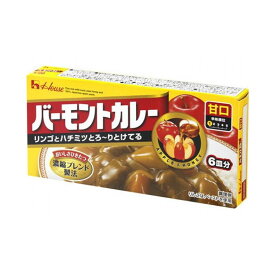 【まとめ買い】ハウス バーモントカレー 甘口 115g x10個セット まとめ セット セット買い 業務用(代引不可)【送料無料】