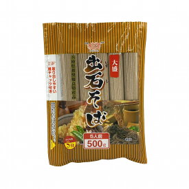 【15個セット】 田靡製麺 大盛出石そば 横チャック付き 500g x15 まとめ買い まとめ売り お徳用 大容量 セット販売(代引不可)【ポイント10倍】【送料無料】