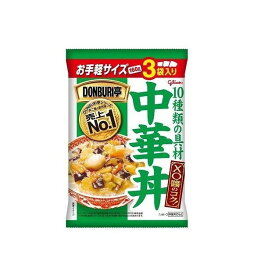 【10個セット】 グリコ DONBURI亭3食パック中華丼 160gx3 x10(代引不可)【送料無料】