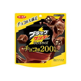 【10個セット】 有楽製菓 ブラックサンダーひとくちサイズパウチ 55g x10(代引不可)【ポイント10倍】