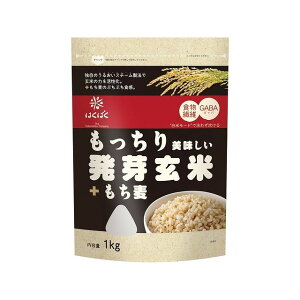 【単品6個セット】 はくばく もっちり美味しい発芽玄米もち麦 1Kgx6 まとめ買い まとめ売り お徳用 大容量 セット販売(代引不可)【ポイント10倍】【送料無料】