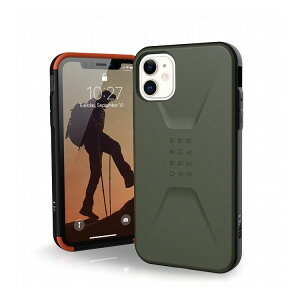 �y���{���K�㗝�X�i�z URBAN ARMOR GEAR iPhone 11(6.1�C���`)�Ή��ϏՌ��P�[�X CIVILIAN �I���[�u�h���u UAG-IPH19MS-OD�y�|�C���g10�{�z�y���������z