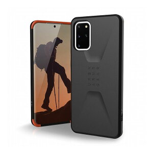 �y���{���K�㗝�X�i�z URBAN ARMOR GEAR Galaxy S20+�Ή��ϏՌ��P�[�X CIVILIAN �u���b�N UAG-GLXS20PLSC-BK�y�|�C���g10�{�z�y���������z