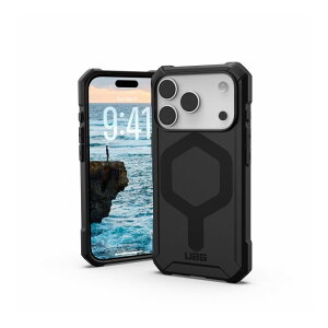 URBAN ARMOR GEAR iPhone 17 Pro 2025�Ή��ϏՌ��P�[�X ESSENTIAL ARMOR MAGSAFE �u���b�N UAG-IPH25MA-EMS-BK(����s��)�y�|�C���g10�{�z�y���������z