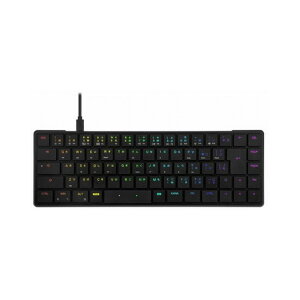Barocco Mistel AirOne Pro �����^ �L�[�{�[�h �E���g�����[�v���t�@�C�� Cherry MX �^�N�^�C�� �L�� USB 65%���C�A�E�g 72�L? Cherry MX ULP �o�b�N���C�gRGB ���f�B�A�L�[ ML-MD68PRO-J-TL/BK�y���������z