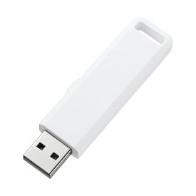 USB2.0 メモリ 2GB ホワイト サンワサプライ UFD-SL2GWN(代引き不可)