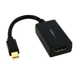 STARTECH.COM LTD MDP2HDMI Mini DisplayPort-HDMI変換アダプタ ミニディスプレイポート mini DP(オス)-HDMI(メス)コンバータ 1920x1200 ブラック(代引不可)
