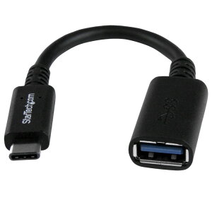 STARTECH.COM LTD USB31CAADP 15cm ubN USB 3.1 Type-C - USB 3.0 ^CvA ϊA_v^ Type-C USB-C (24s) IX - ^CvA (9s) X o[VufUC(s)