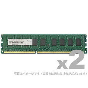 AhebN DOS/Vp PC3-10600 (DDR3-1333) 240Pin UnbufferedDIMMwithECC 8GB 2g 6Nۏ ADS10600D-E8GW(s)