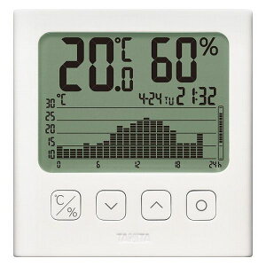 タニタ グラフ付きデジタル温湿度計 TT-581(代引不可)【送料無料】