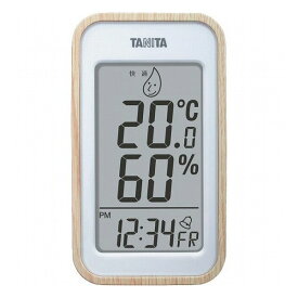 タニタ デジタル温湿度計 ナチュラル TT-572-NA 室内装飾品 温湿度計 壁掛け温湿度計(代引不可)【ポイント10倍】【送料無料】