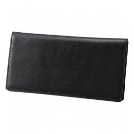 アッシュエル シンプル長財布 ブラック S-HL14323BK 装身具 財布 札入れ(代引不可)【ポイント10倍】【送料無料】