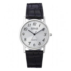 ロガール メンズ腕時計 シルバー RO-060MB-01 装身具 紳士装身品 紳士腕時計(代引不可)【ポイント10倍】【送料無料】